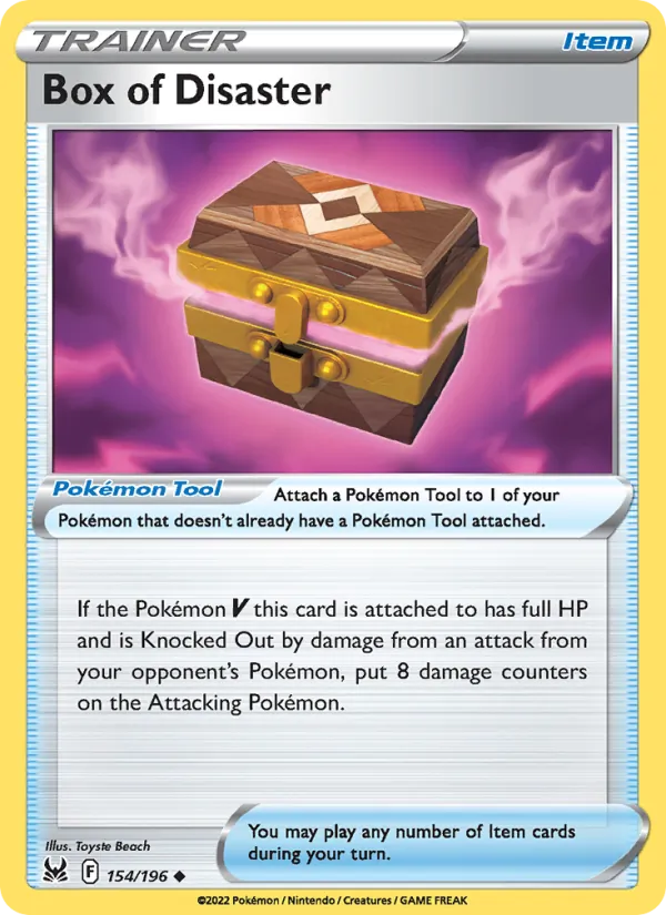 Box of Disaster Lost Origin 154/196