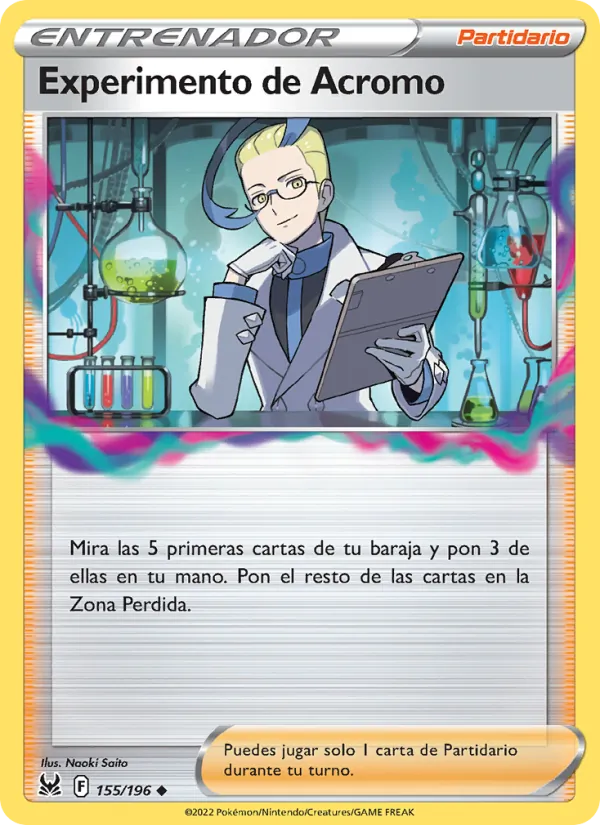 Experimento de Acromo Origen Perdido 155/196