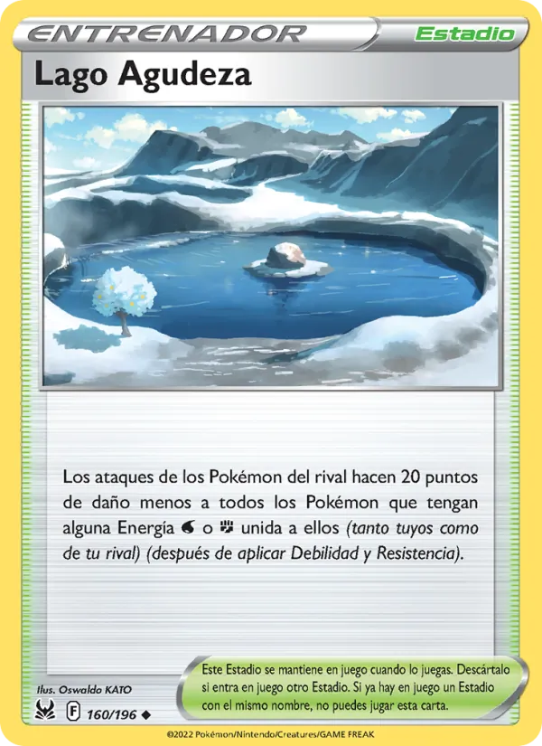 Lago Agudeza Origen Perdido 160/196