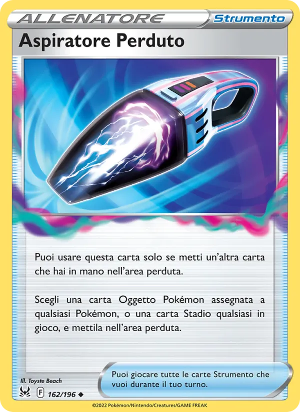 Aspiratore Perduto Origine Perduta 162/196