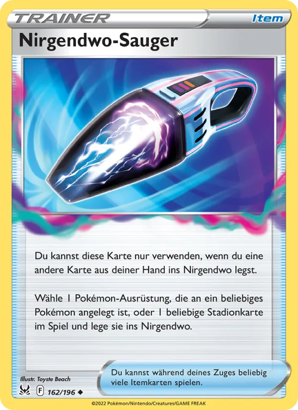 Nirgendwo-Sauger Verlorener Ursprung 162/196