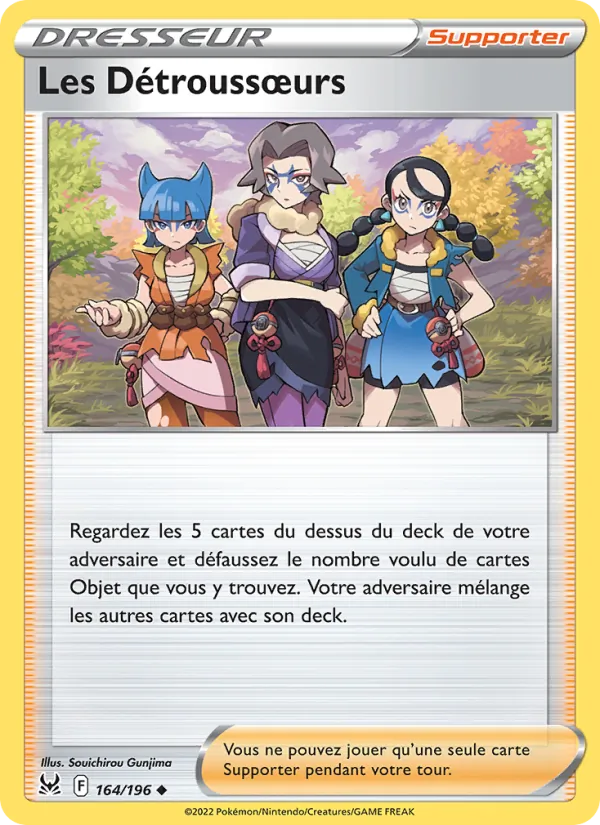 Les Détroussœurs Origine Perdue 164/196
