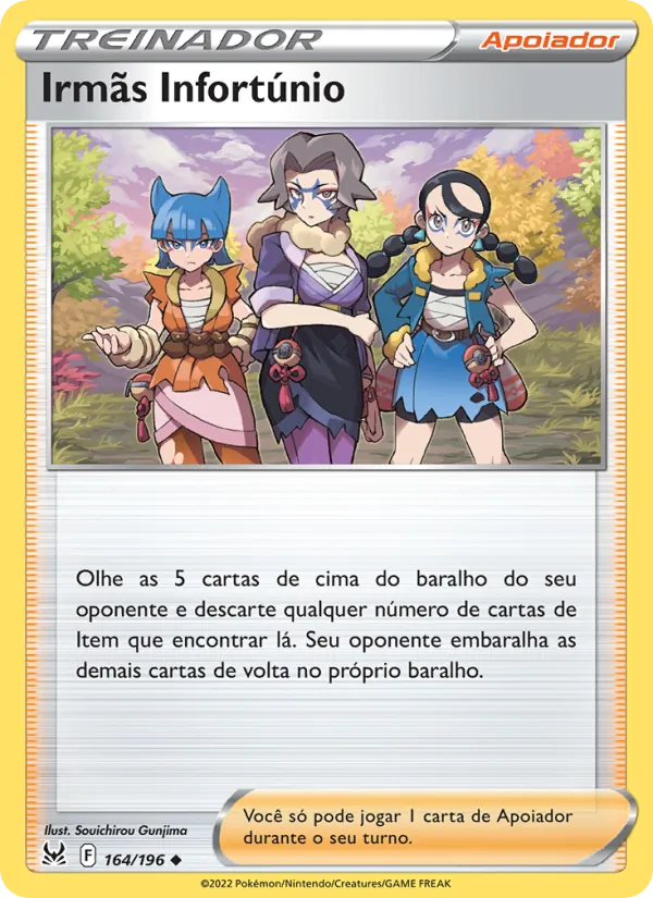 Irmãs Infortúnio Origem Perdida 164/196