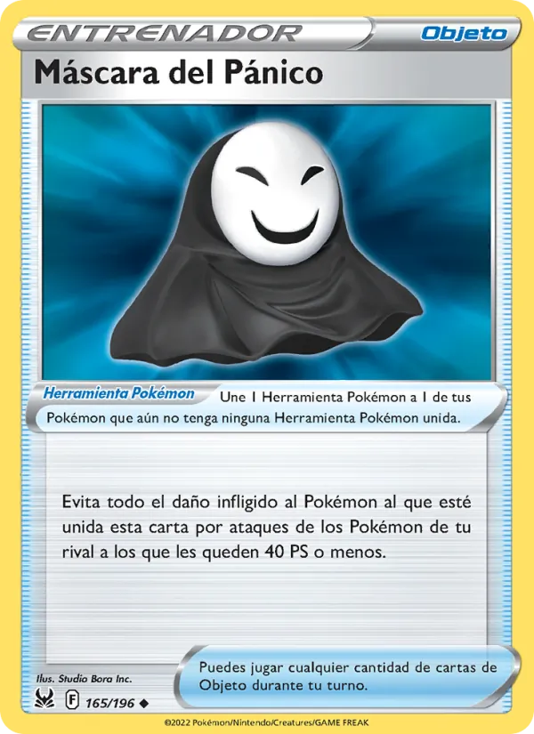 Máscara del Pánico Origen Perdido 165/196