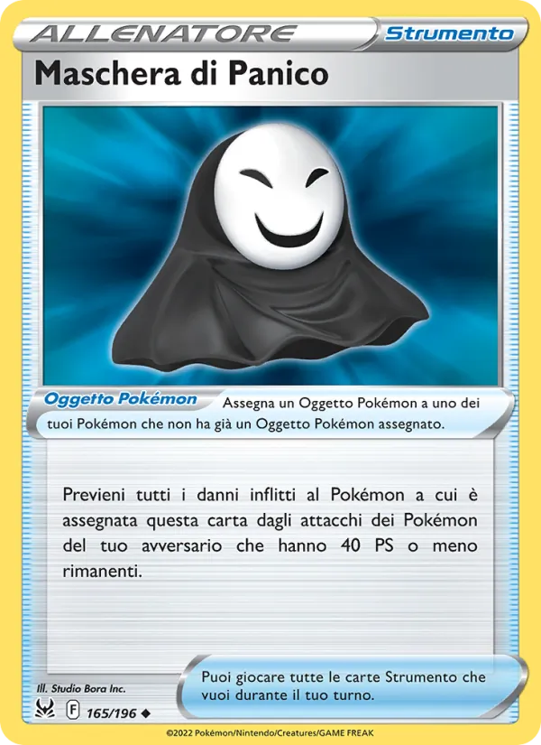 Maschera di Panico Origine Perduta 165/196