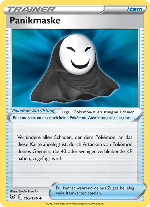 Panikmaske Verlorener Ursprung 165/196