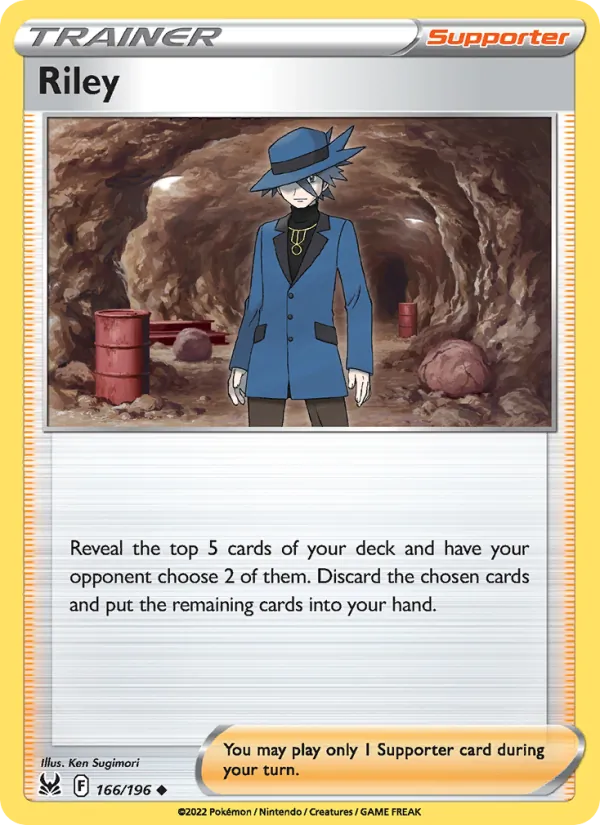 Riley Lost Origin 166/196