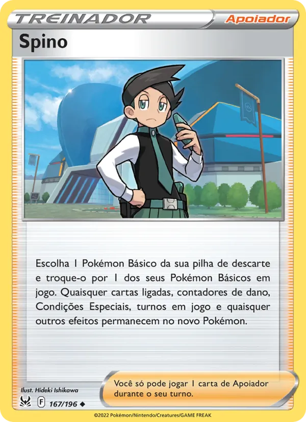 Spino Origem Perdida 167/196