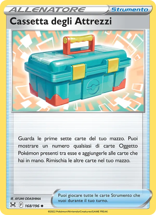 Cassetta degli Attrezzi Origine Perduta 168/196