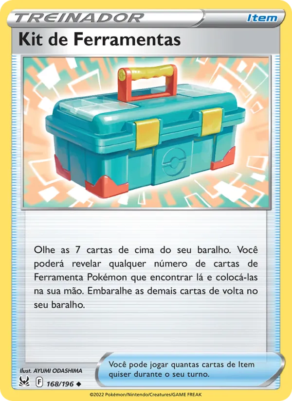 Kit de Ferramentas Origem Perdida 168/196