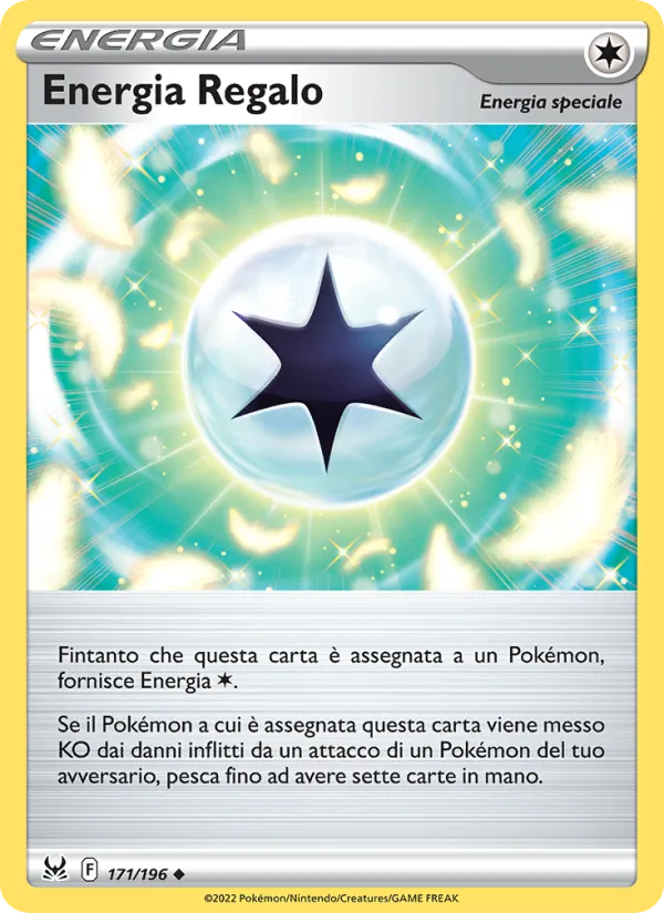 Energia Regalo Origine Perduta 171/196
