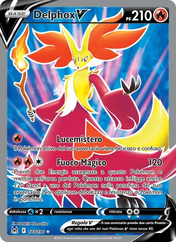 Delphox V Origine Perduta 173/196