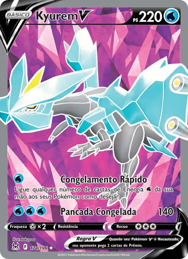 Kyurem V Origem Perdida 174/196