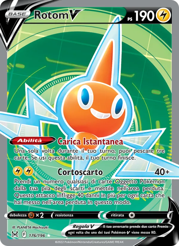 Rotom V Origine Perduta 176/196
