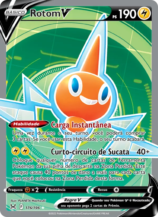 Rotom V Origem Perdida 176/196