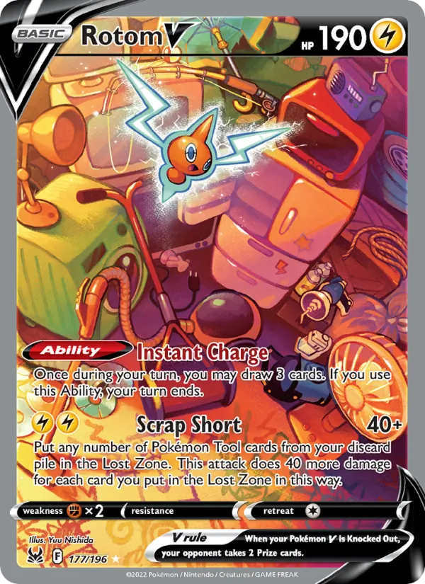 Rotom V Lost Origin 177/196