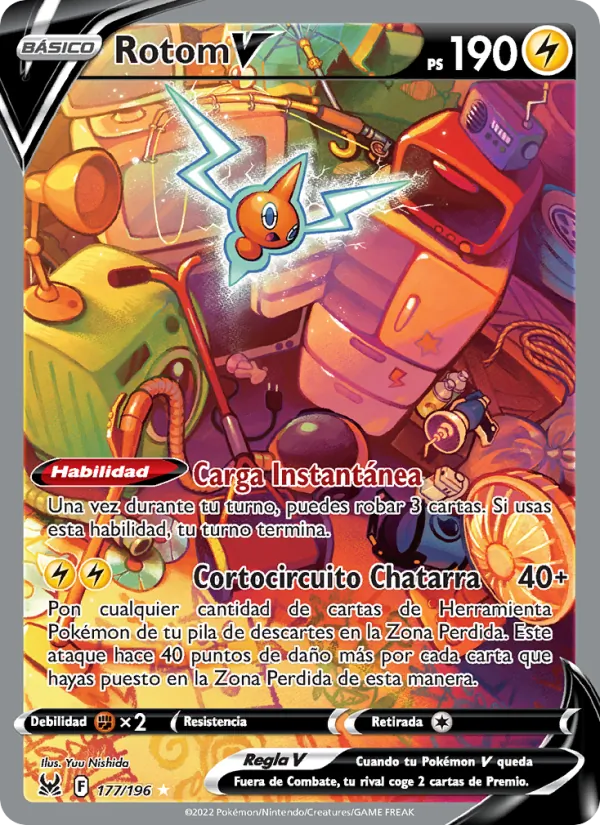 Rotom V Origen Perdido 177/196