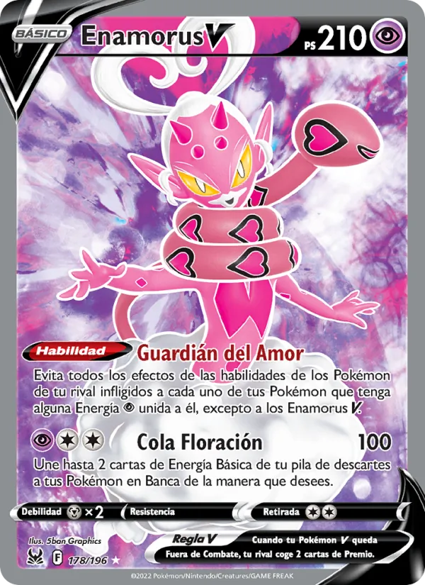 Enamorus V Origen Perdido 178/196