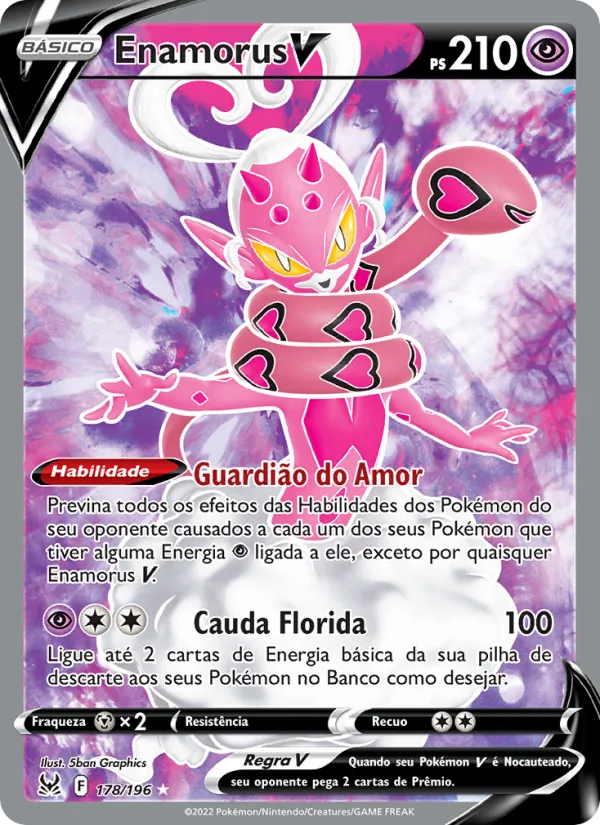 Enamorus V Origem Perdida 178/196