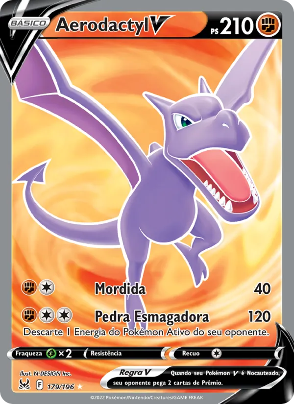 Aerodactyl V Origem Perdida 179/196
