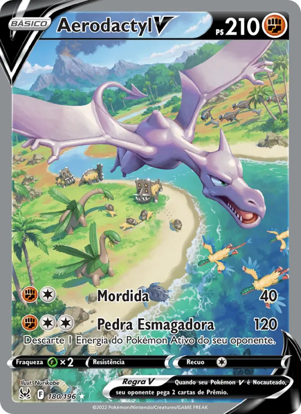 Aerodactyl V Origem Perdida 180/196
