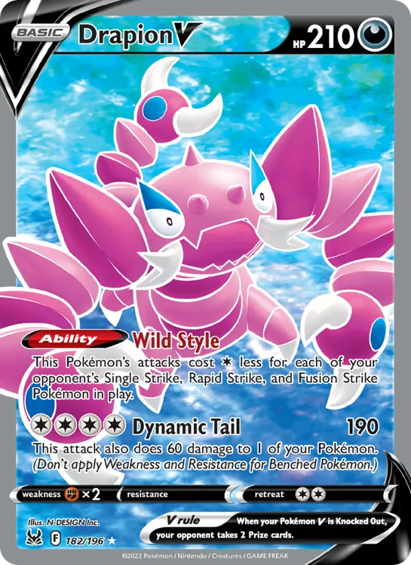 Drapion V Lost Origin 182/196