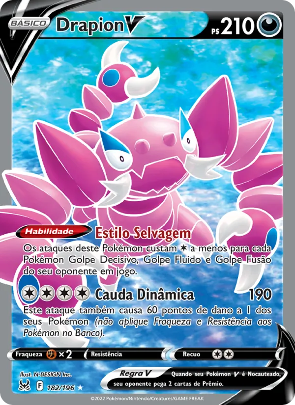 Drapion V Origem Perdida 182/196
