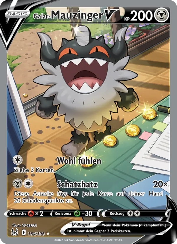 Galar-Mauzinger V Verlorener Ursprung 184/196