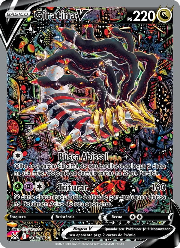 Giratina V Origem Perdida 186/196