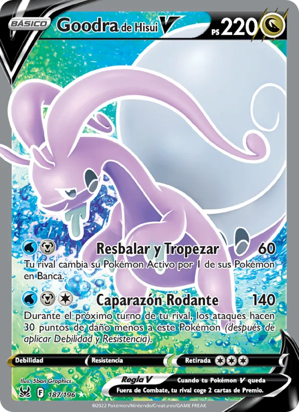 Goodra de Hisui V Origen Perdido 187/196