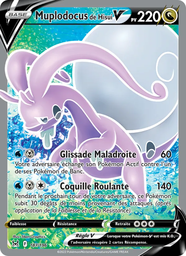 Muplodocus de Hisui V Origine Perdue 187/196