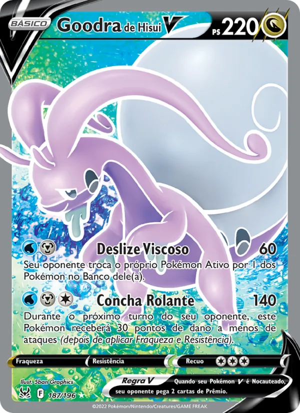 Goodra de Hisui V Origem Perdida 187/196