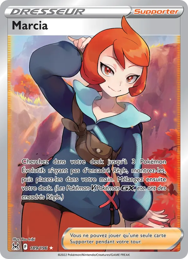 Marcia Origine Perdue 189/196