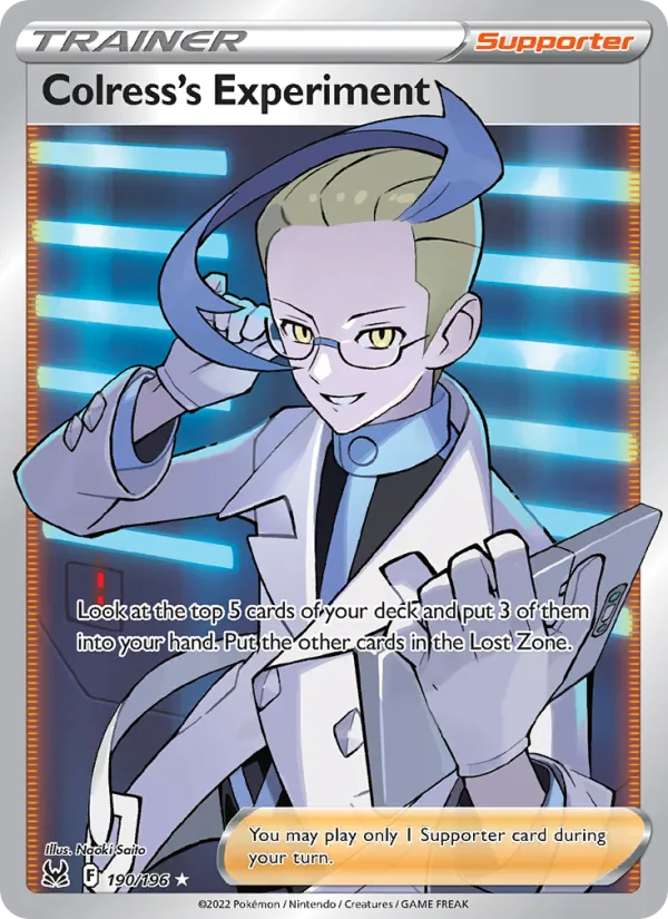 Colress's Experiment Lost Origin 190/196