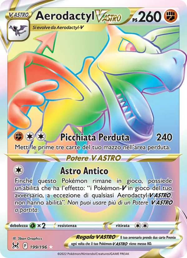 Aerodactyl V ASTRO Origine Perduta 199/196