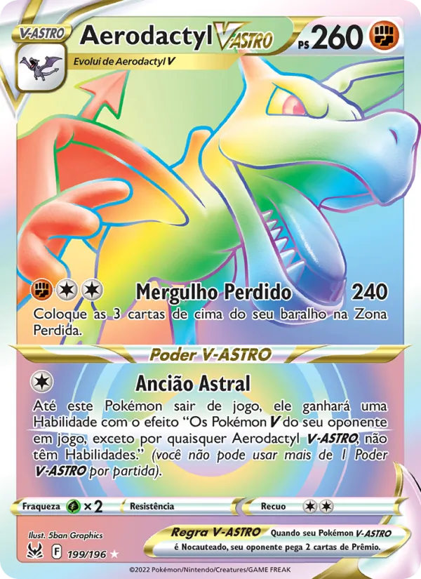 Aerodactyl V-ASTRO Origem Perdida 199/196