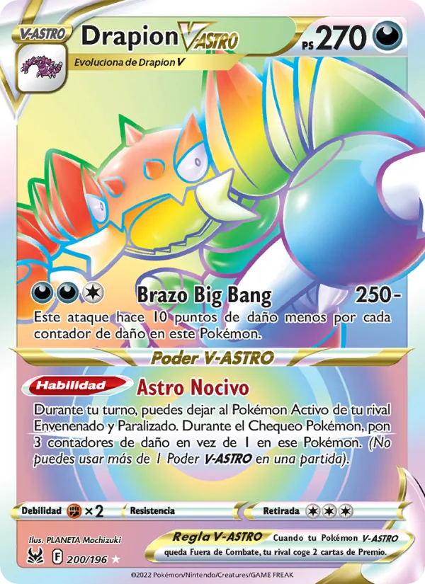 Drapion V-ASTRO Origen Perdido 200/196