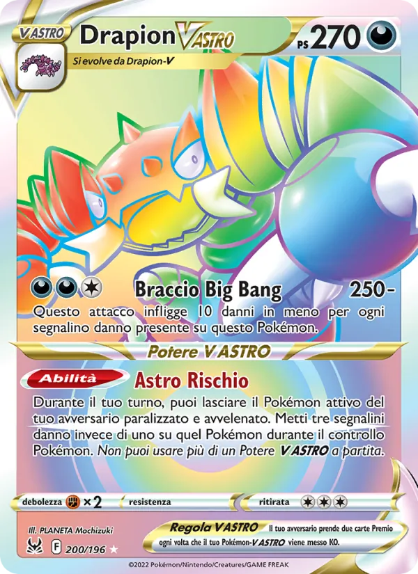 Drapion V ASTRO Origine Perduta 200/196