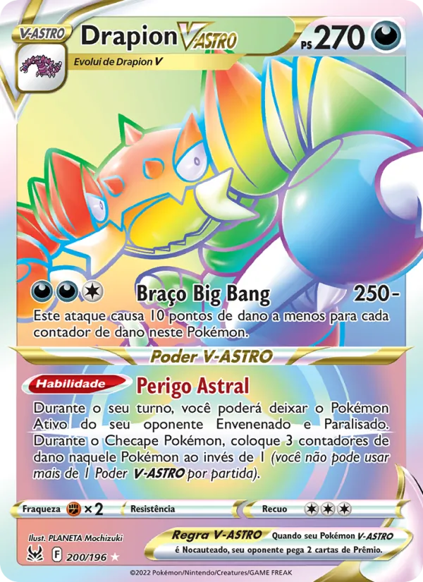 Drapion V-ASTRO Origem Perdida 200/196