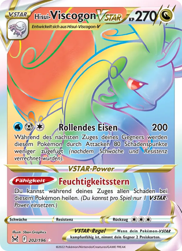 Hisui Viscogon-VSTAR Verlorener Ursprung 202/196