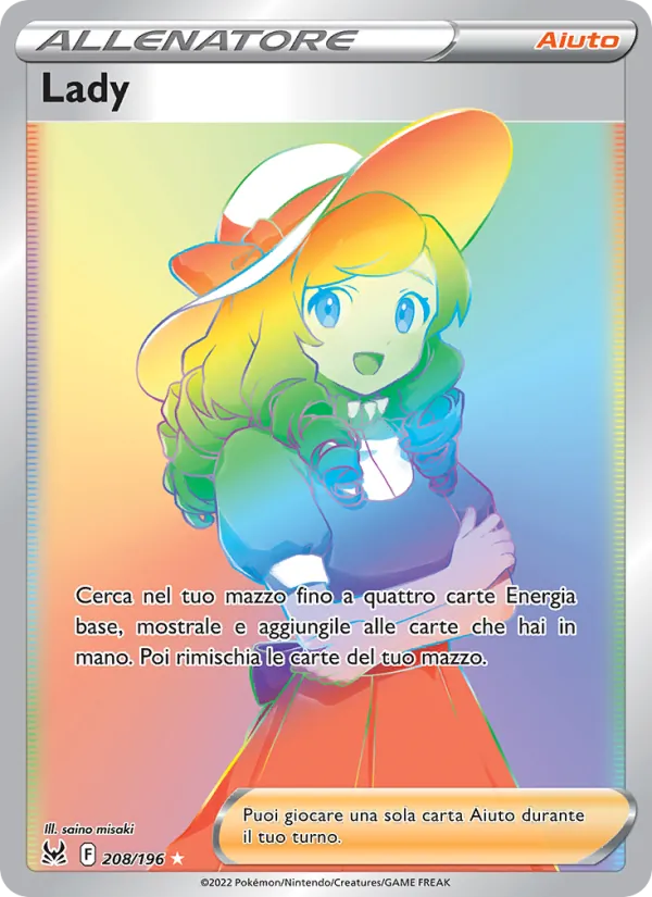 Lady Origine Perduta 208/196
