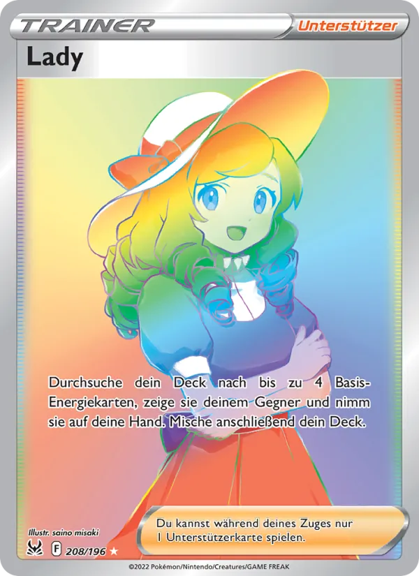 Lady Verlorener Ursprung 208/196