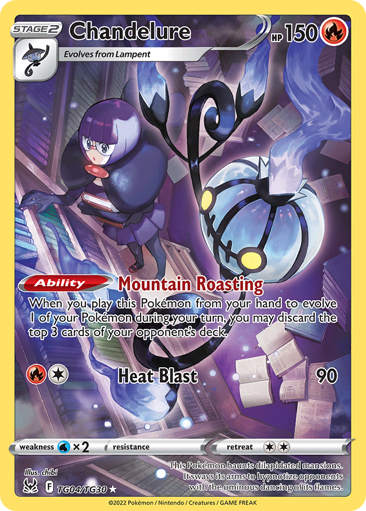 Chandelure Lost Origin Trainer Gallery TG04/30