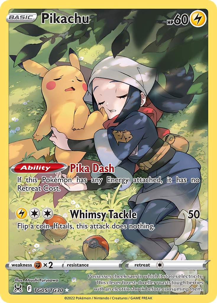 Pikachu Lost Origin Trainer Gallery TG05/30