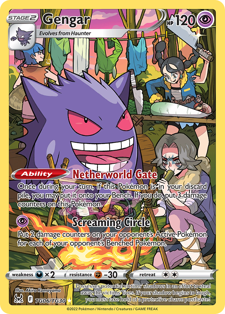 Gengar Lost Origin Trainer Gallery TG06/30