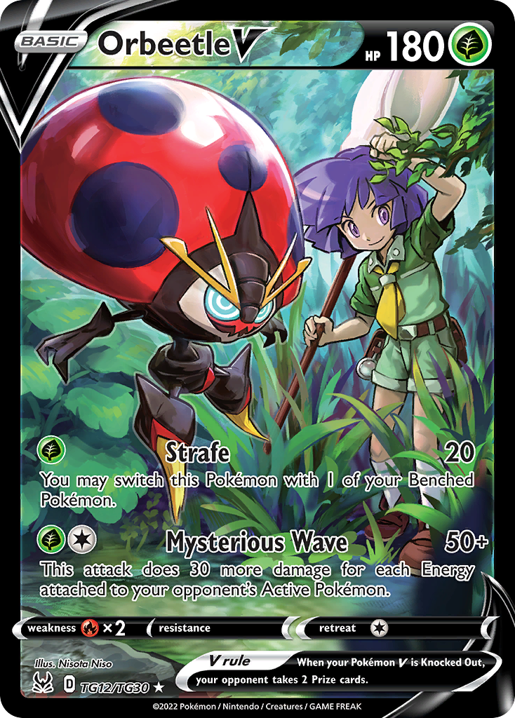 Orbeetle V Lost Origin Trainer Gallery TG12/30