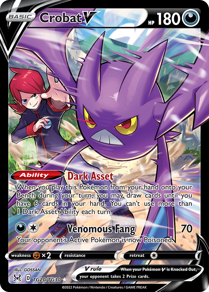 Crobat V Lost Origin Trainer Gallery TG20/30
