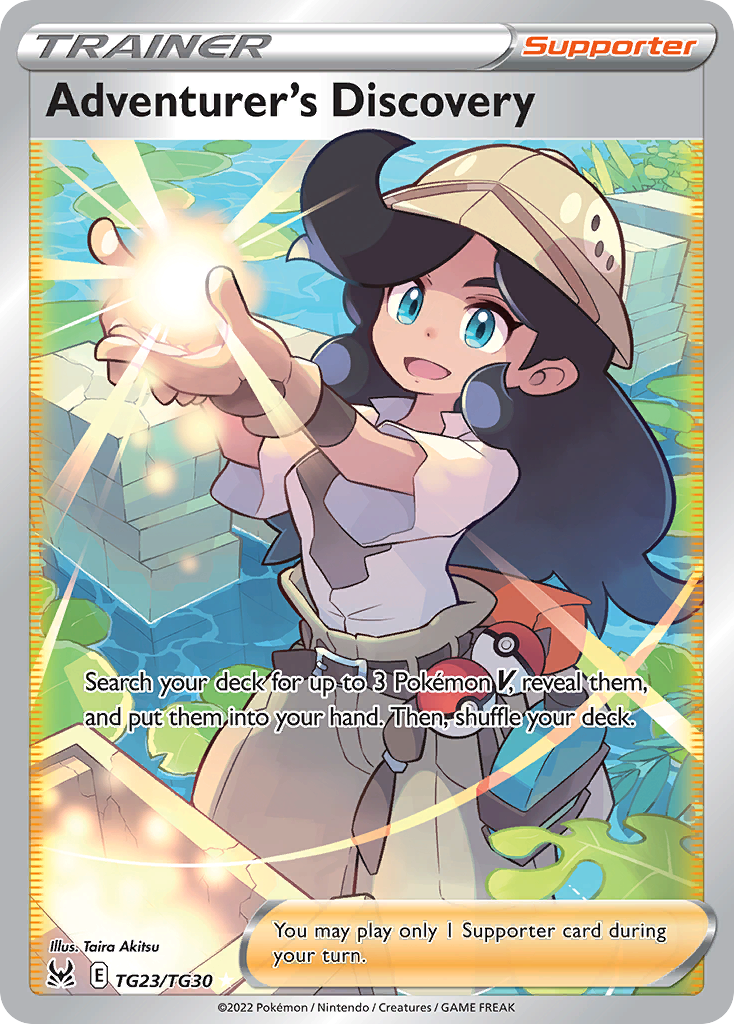 Adventurer's Discovery Lost Origin Trainer Gallery TG23/30