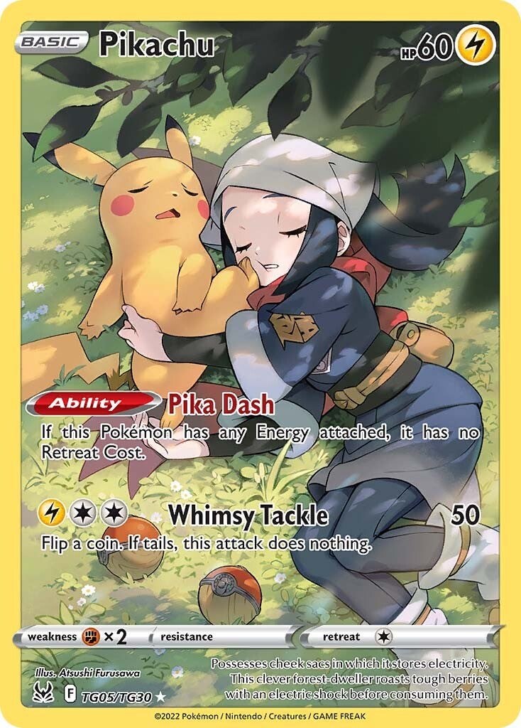Pikachu Origem Perdida Galeria de Treinador TG05/30