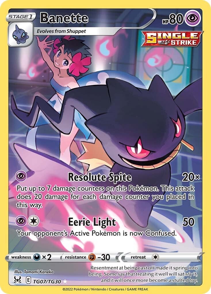 Banette Verlorener Ursprung Trainer-Galerie TG07/30